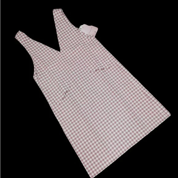 NWT Couture Brooch sz med Mauve Houndstooth Print Shift Dress - Picture 3 of 6